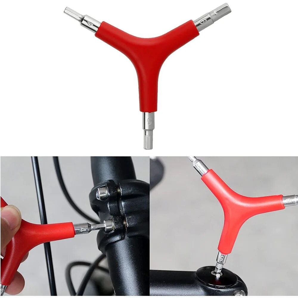 Mountain Biking Camp - Y-Shaped 3 Way Hex Wrench Inner