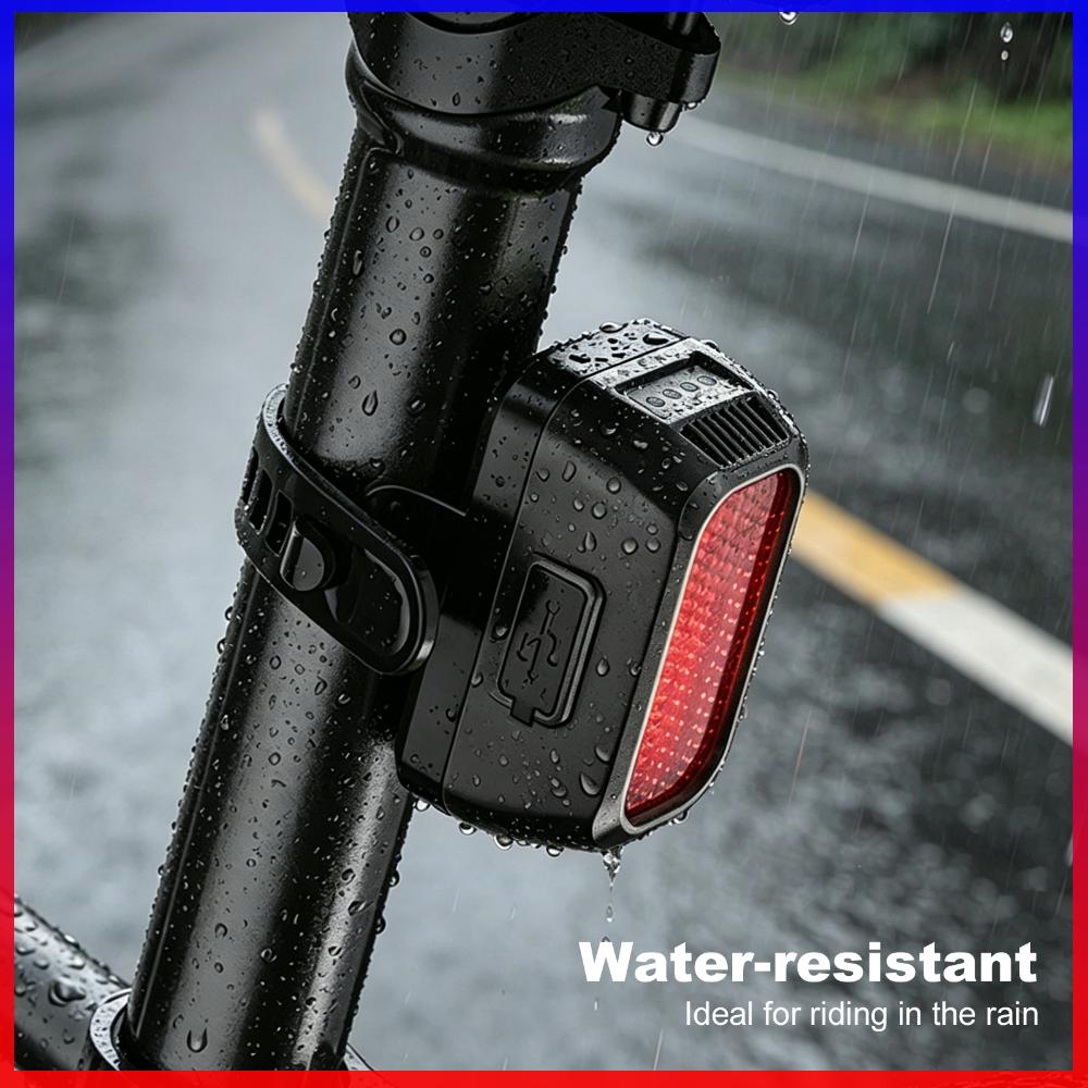 Mountain Biking Camp - Type-C Powered Bicycle LED Safety Light