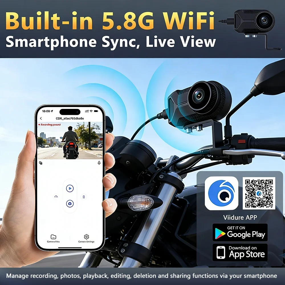 New 2K QHD WIFI IP66 Waterproo - огляд і ціна Mountain Biking Images