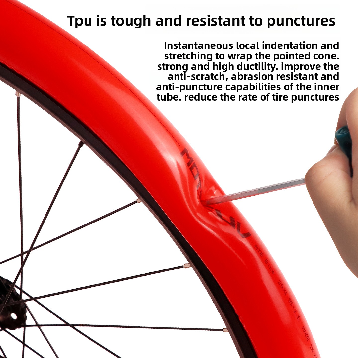 Mountain bike TPU inner tubes  - огляд і ціна Mountain Biking Tube