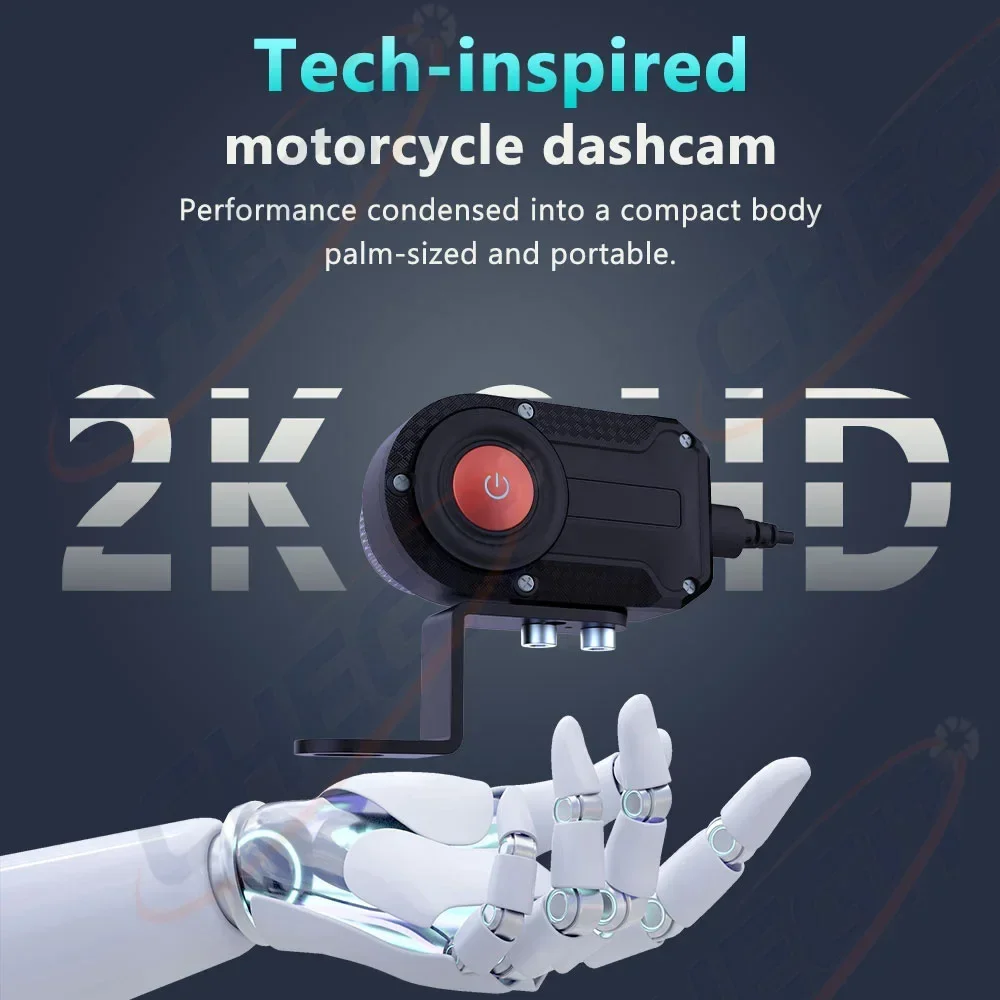 Motorcycle DVR 2K HD WiFi With - огляд і ціна Mountain Biking Images