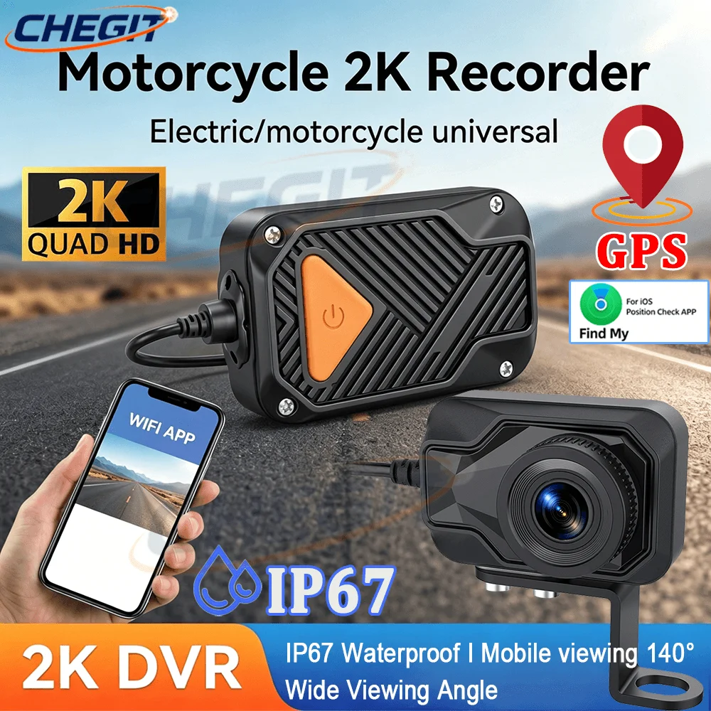 Motorcycle DVR 2K HD WiFi & AP - огляд і ціна Mountain Biking Images