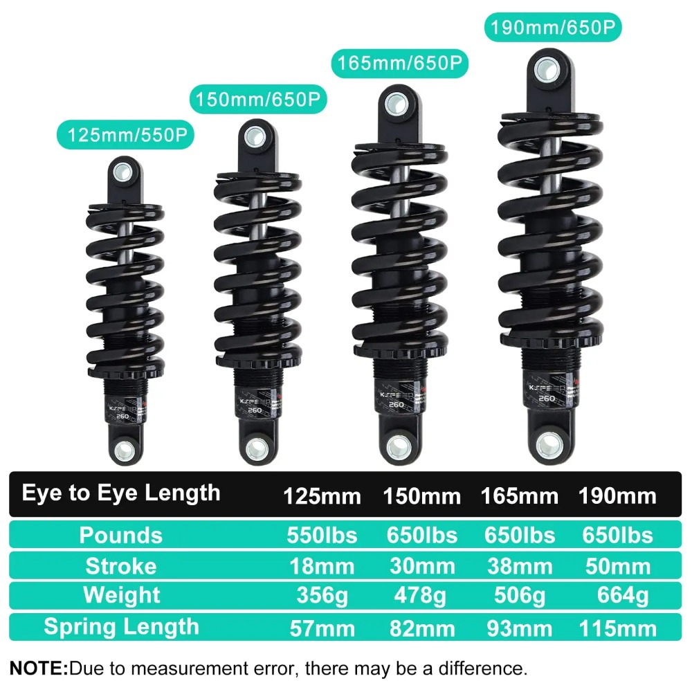 KS-260 Spring Shock Absorber R - огляд і ціна Mountain Biking Downhill