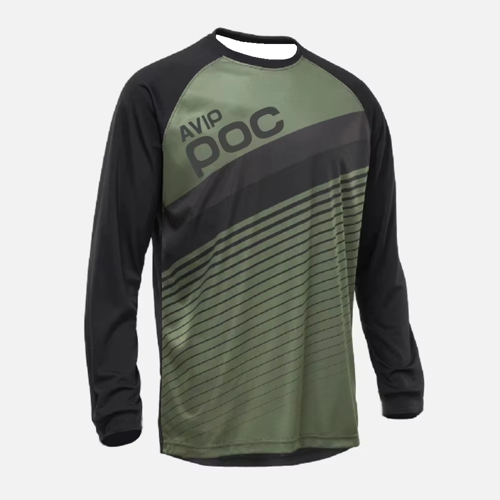 Mens MTB Dirt Bike Long Sleeve - огляд і ціна Mountain Biking Downhill